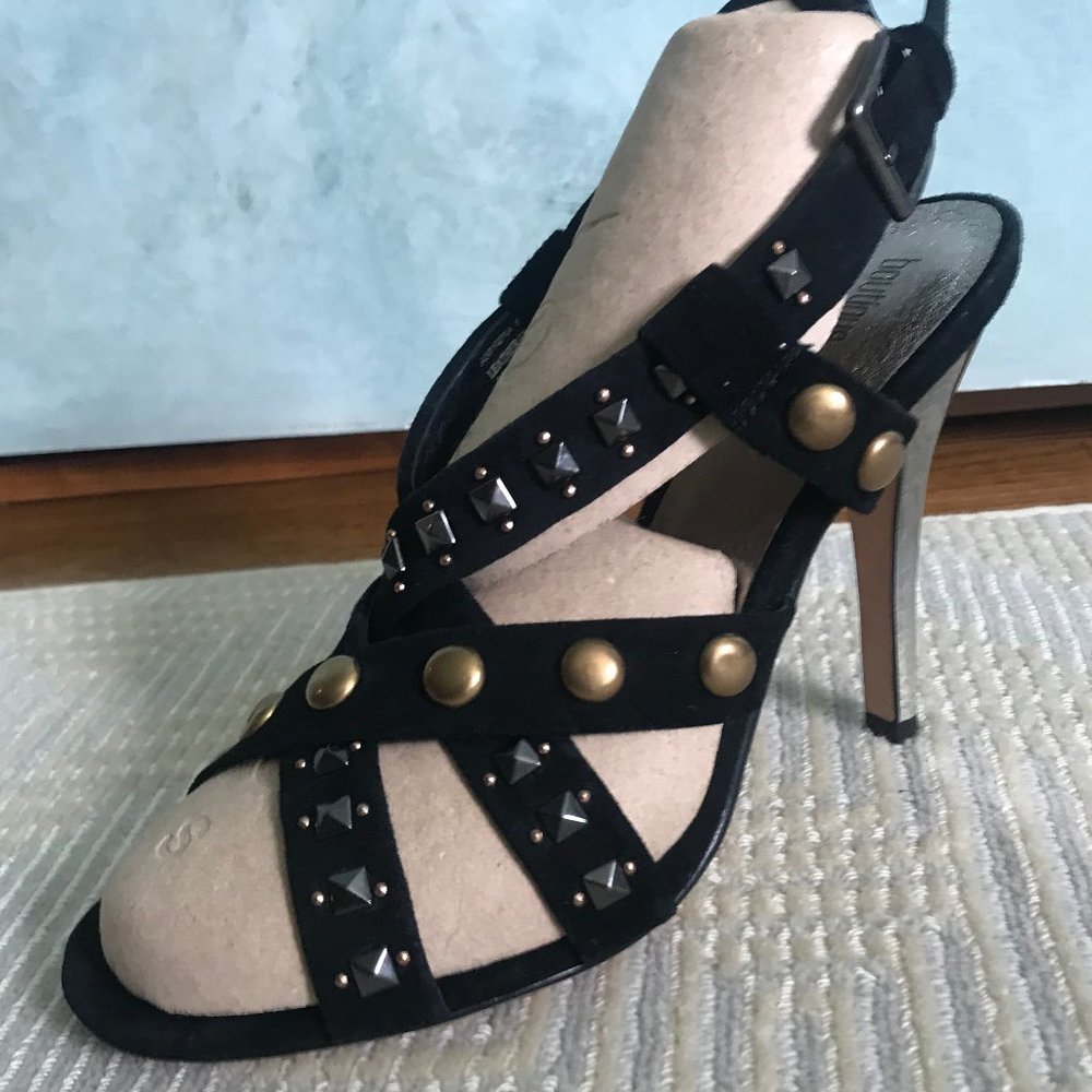 Boutique for Nordstrom - Black Studded Heels